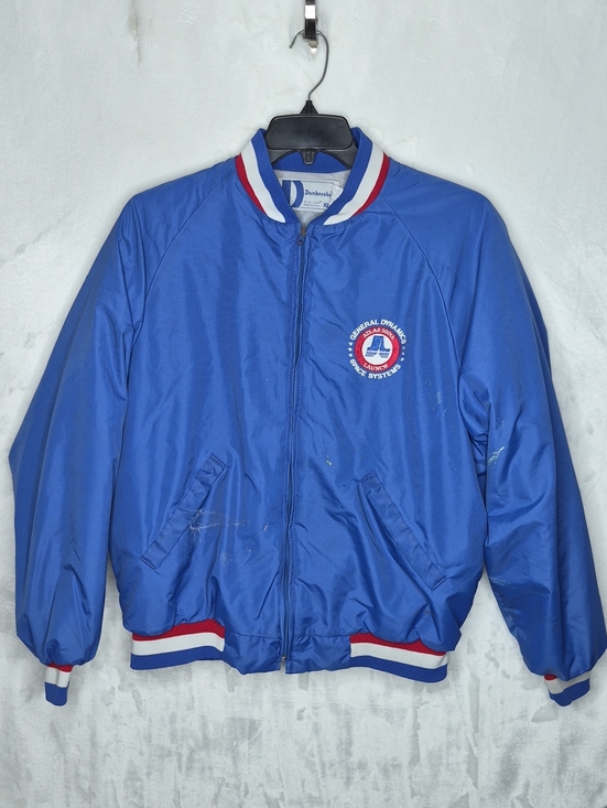 VTG Dunbrooke General Dynamics Atlas 500th Launch Bomber‎ Jacket XL